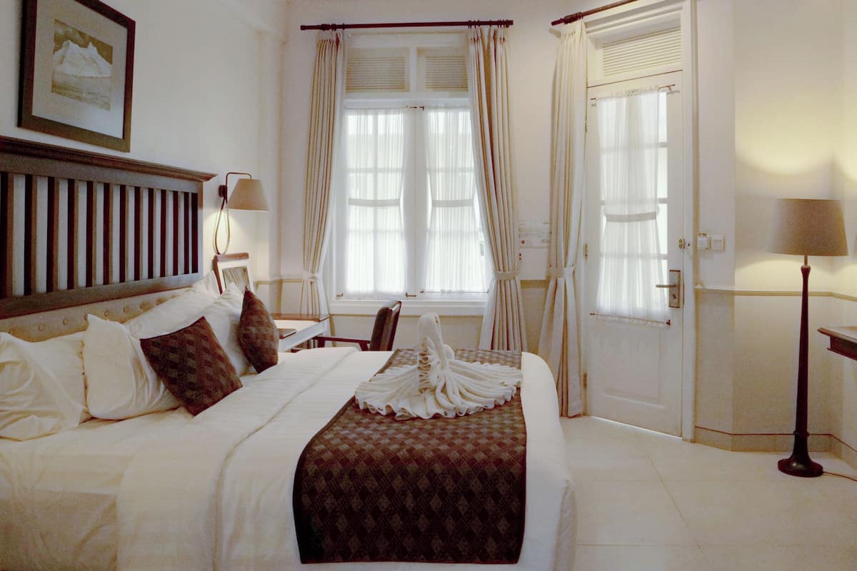 Habitación Deluxe (Garden) | 1 dormitorio, caja fuerte, escritorio y wifi gratis