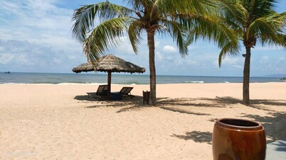 Luxury 3-Bedrooms Pool villa SANCYUARY HO TRAM resort,Cooking,BBQ & Pets allowed