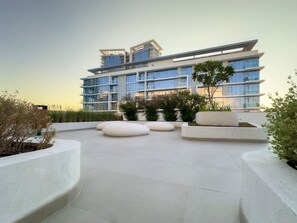 Overnattingsstedets uteområder