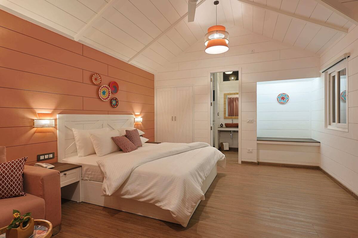 Superior kamer | Lakens van Egyptisch katoen, luxe beddengoed, donzen dekbedden