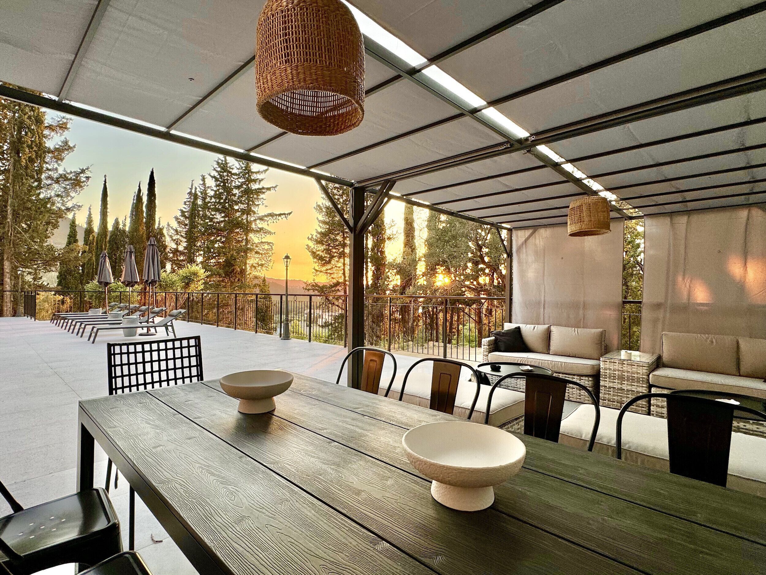 Restaurante al aire libre