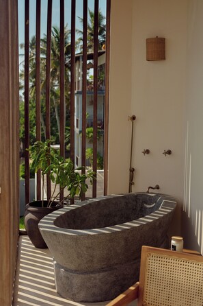 Double Room, Bathtub | In-room safe, blackout drapes, free WiFi, bed sheets - Soul Temple Boutique Hotel ADULTS ONLY (Ahangama)