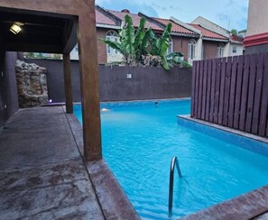 Apartment, 2 Bedrooms, Accessible, Balcony | Pool | Outdoor pool
