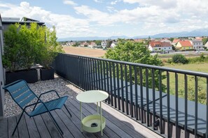 Executive Double or Twin Room, Mountain View | Terrace/patio - Hotel Le Parc (Wiener Neustadt)
