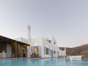 Pool - Villa With Panoramic sea Views (Mykonos)