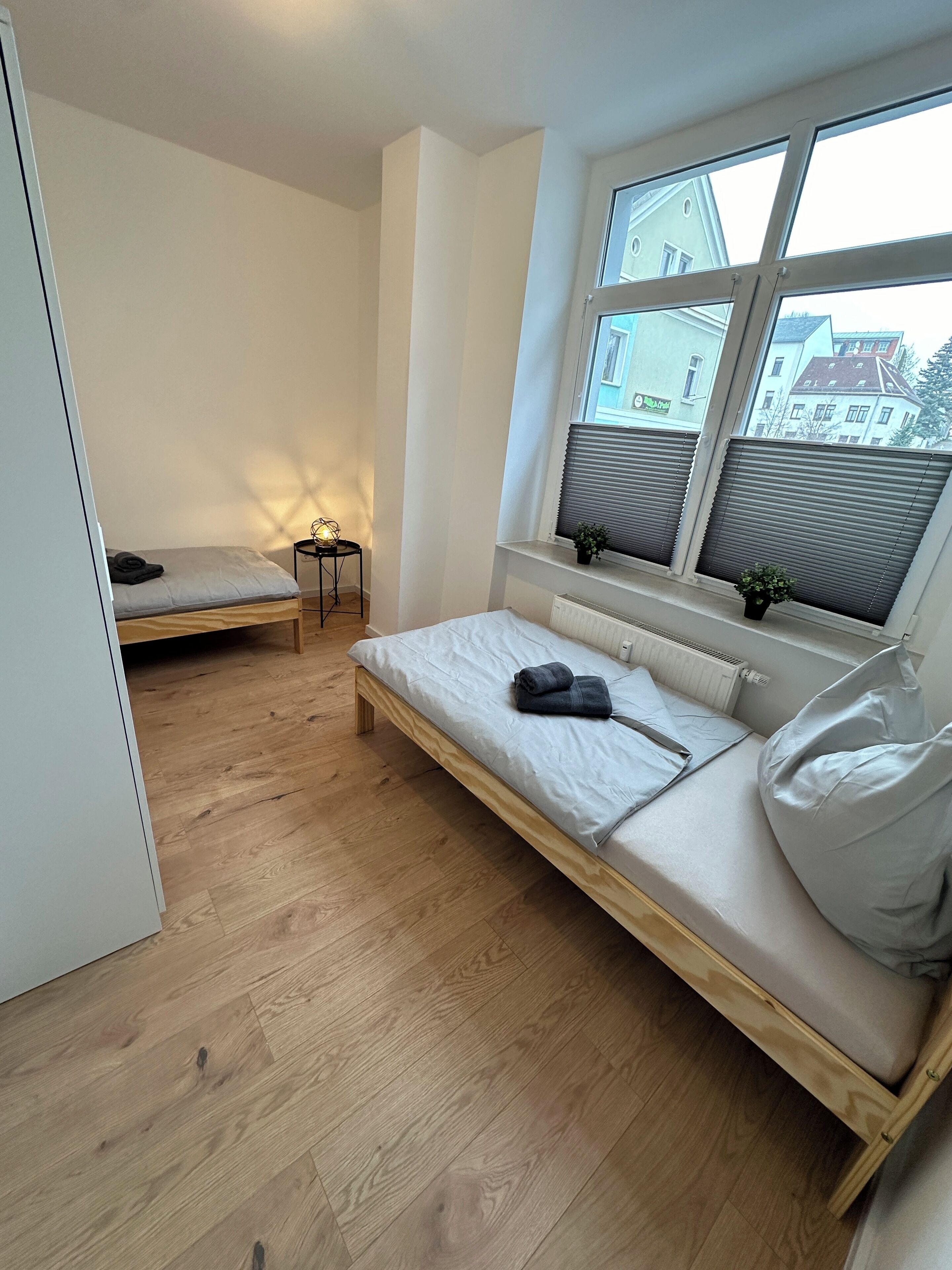 2 Schlafzimmer, Schreibtisch, kostenloses WLAN, Bettwäsche