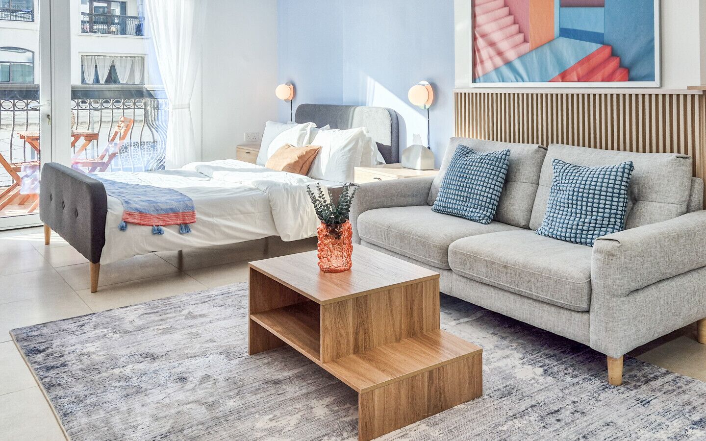 1 bedroom, iron/ironing board, free WiFi