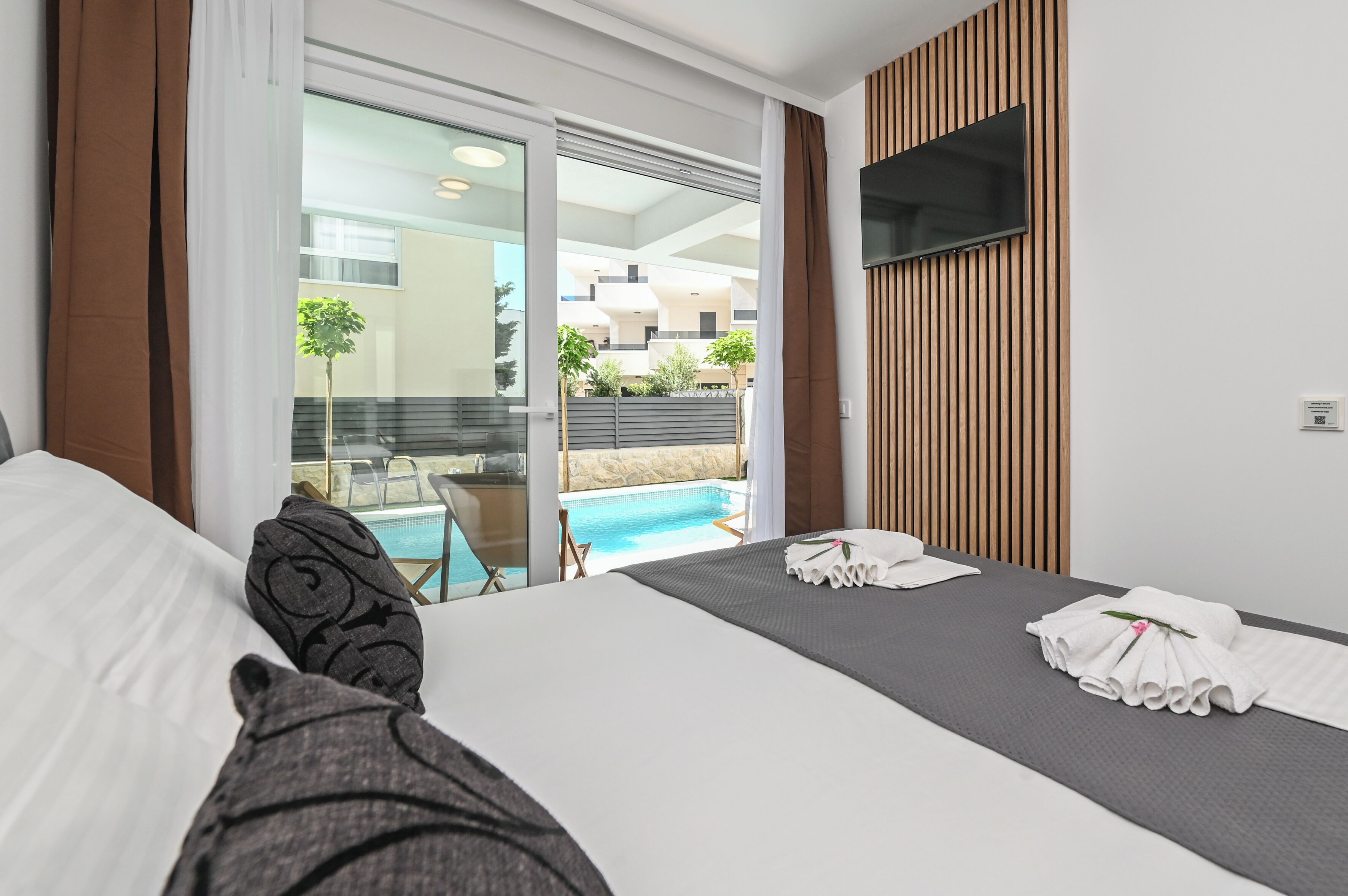 3 slaapkamers, een kluis op de kamer, een strijkplank/strijkijzer