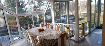 Wellness holiday home Branzez with indoor pool, sauna...