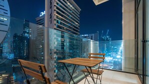 Deluxe Apartment, 1 Bedroom, City View | Balcony view