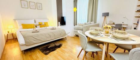 2 chambres, fer et planche Ă repasser, Wi-Fi, literie fournie