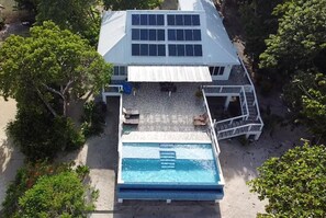 Exterior - Beach Front Villa Orchid with private pool (Palmetto Bay)
