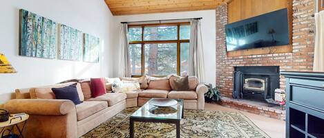 Appart'hôtel, 3 chambres | Coin séjour