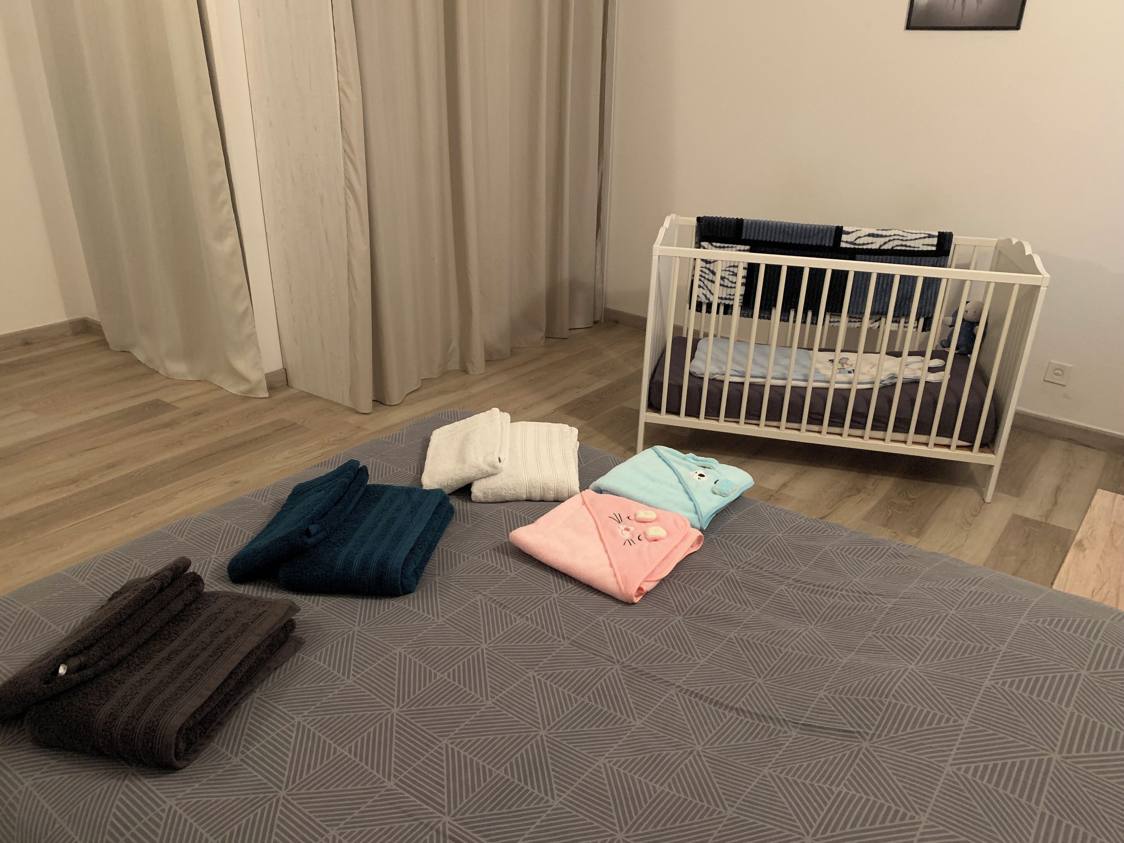 1 sovrum, strykjärn/strykbräda, resesäng och gratis wi-fi