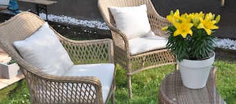 Marburg - 2-room APARTMENT in the GREEN, GARDEN, TERRACE, QUIET, GREAT PANORAMIC VIEW!