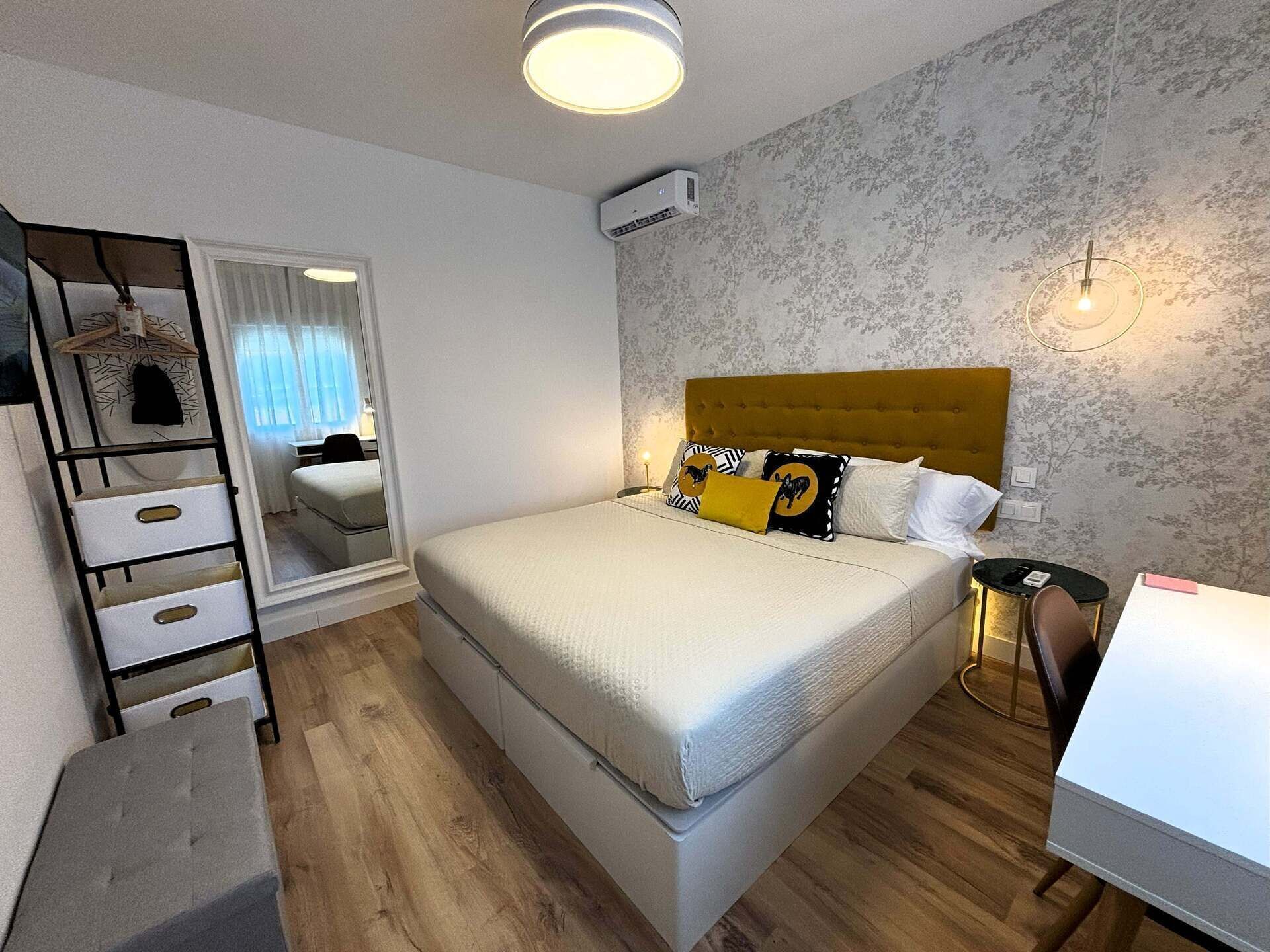 1 bedroom, iron/ironing board