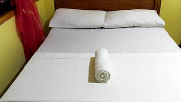 Free WiFi, bed sheets
