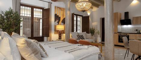 Apartamento (1 Bedroom) | Zona de estar