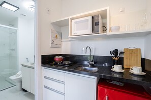 Basic Apartment | Bathroom - Quad Studios Campo Belo (São Paulo)
