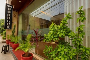 Entrada de l'allotjament