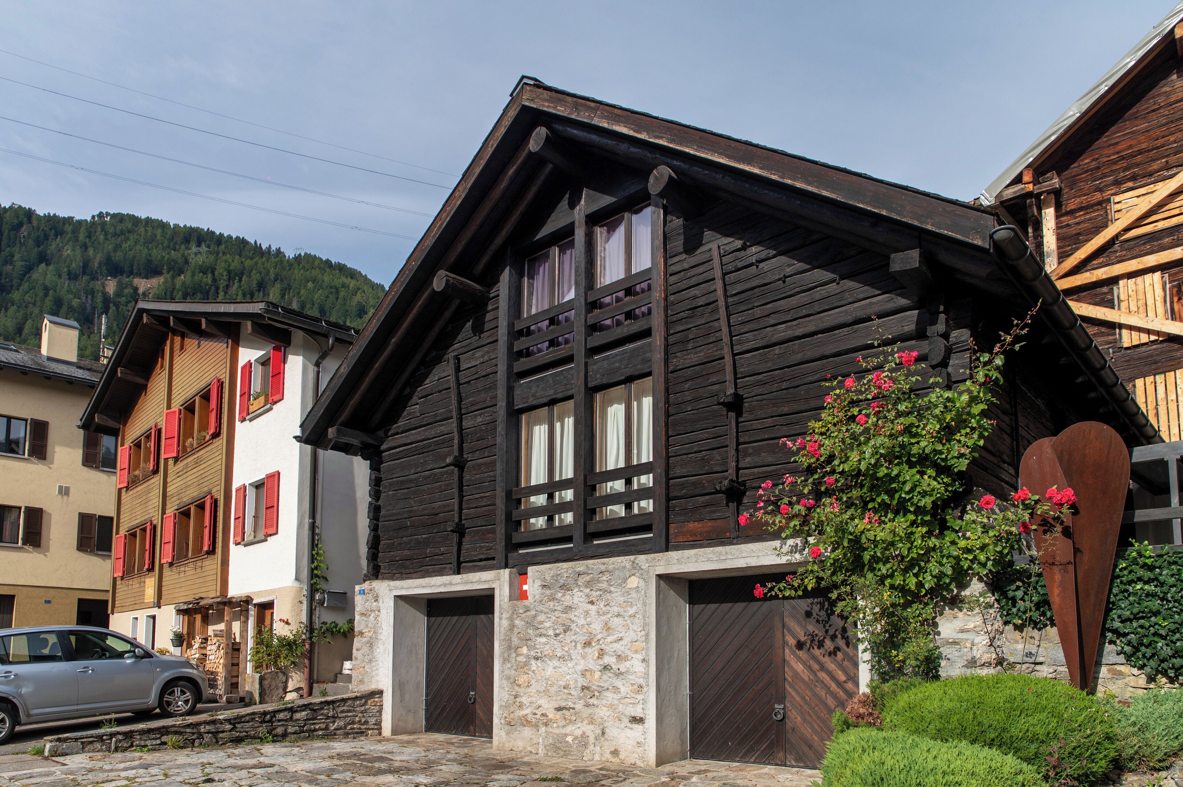 Fassade der Unterkunft
