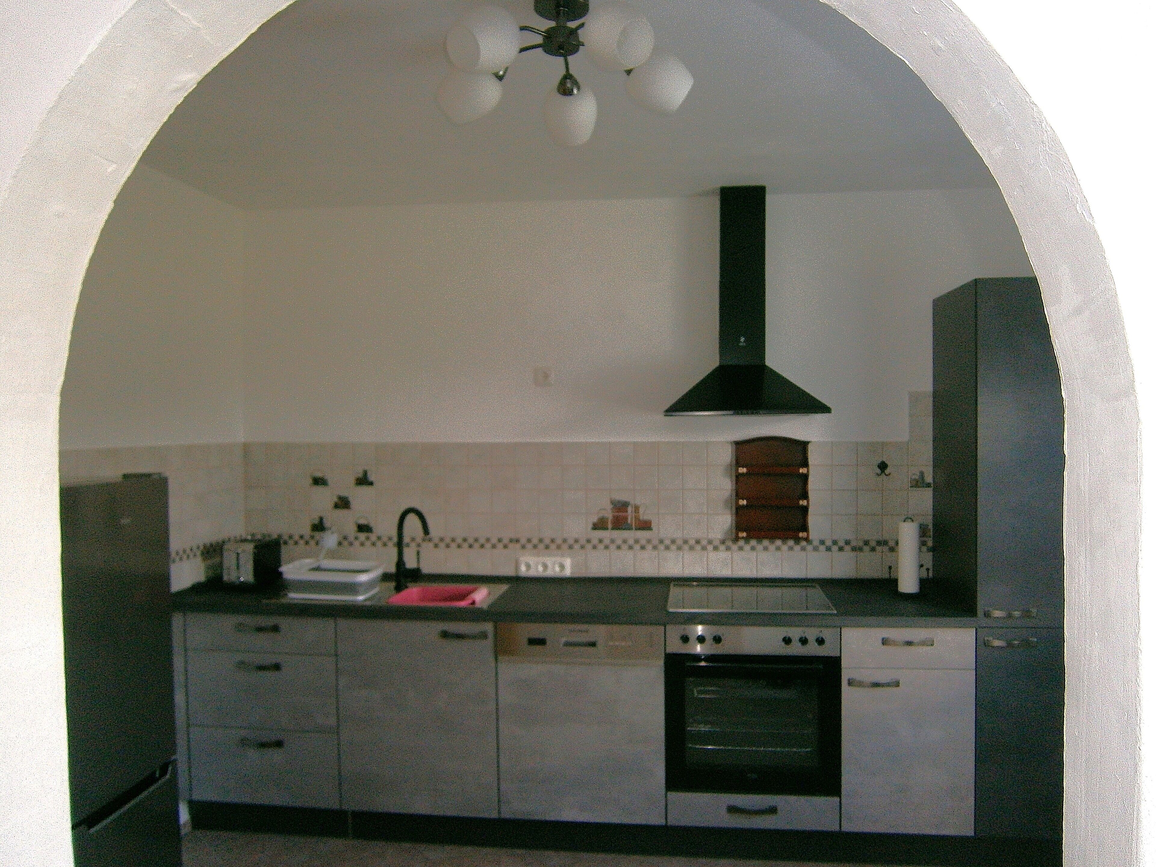 Kühlschrank, Ofen, Herdplatte, Geschirrspüler