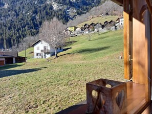 Vista des de l'allotjament