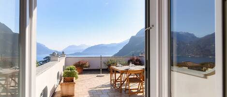 Appartement, vue sur la montagne | 4 chambres, literie de qualité, couette en duvet