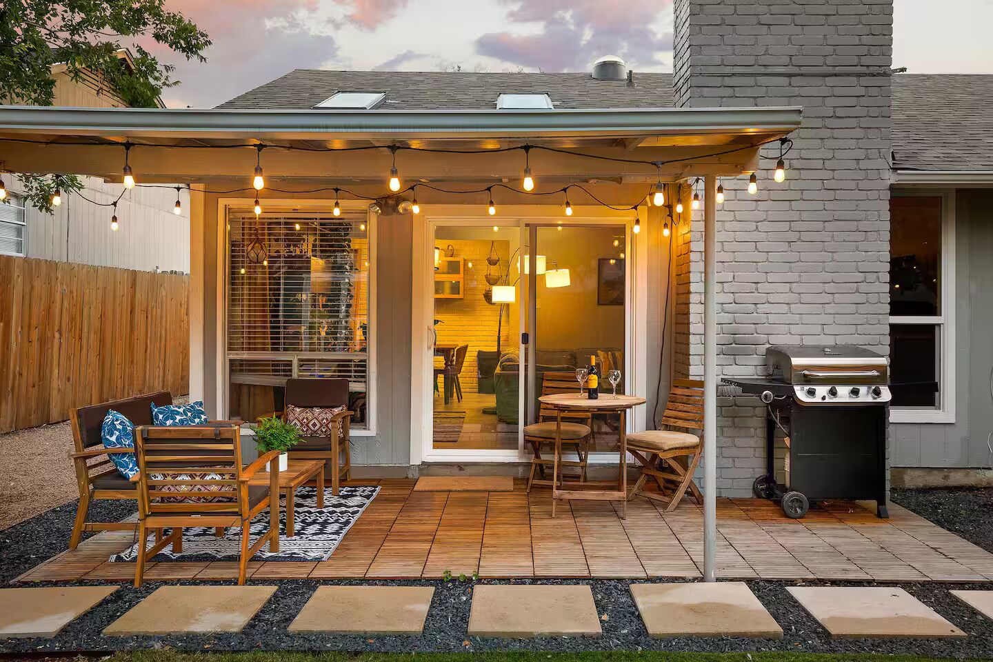 Opções para refeição ao ar livre