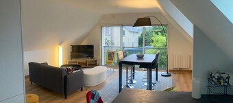 Luxury apartment on the Côte de Granit Rose, 600 meters from the beach.