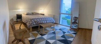 Luxury apartment on the Côte de Granit Rose, 600 meters from the beach.