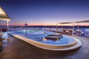 Outdoor pool - MY Alyssa Nile Cruise  (Luxor)