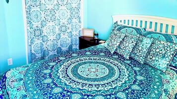 1 室のベッドルーム、WiFi (無料)、ベッドシーツ