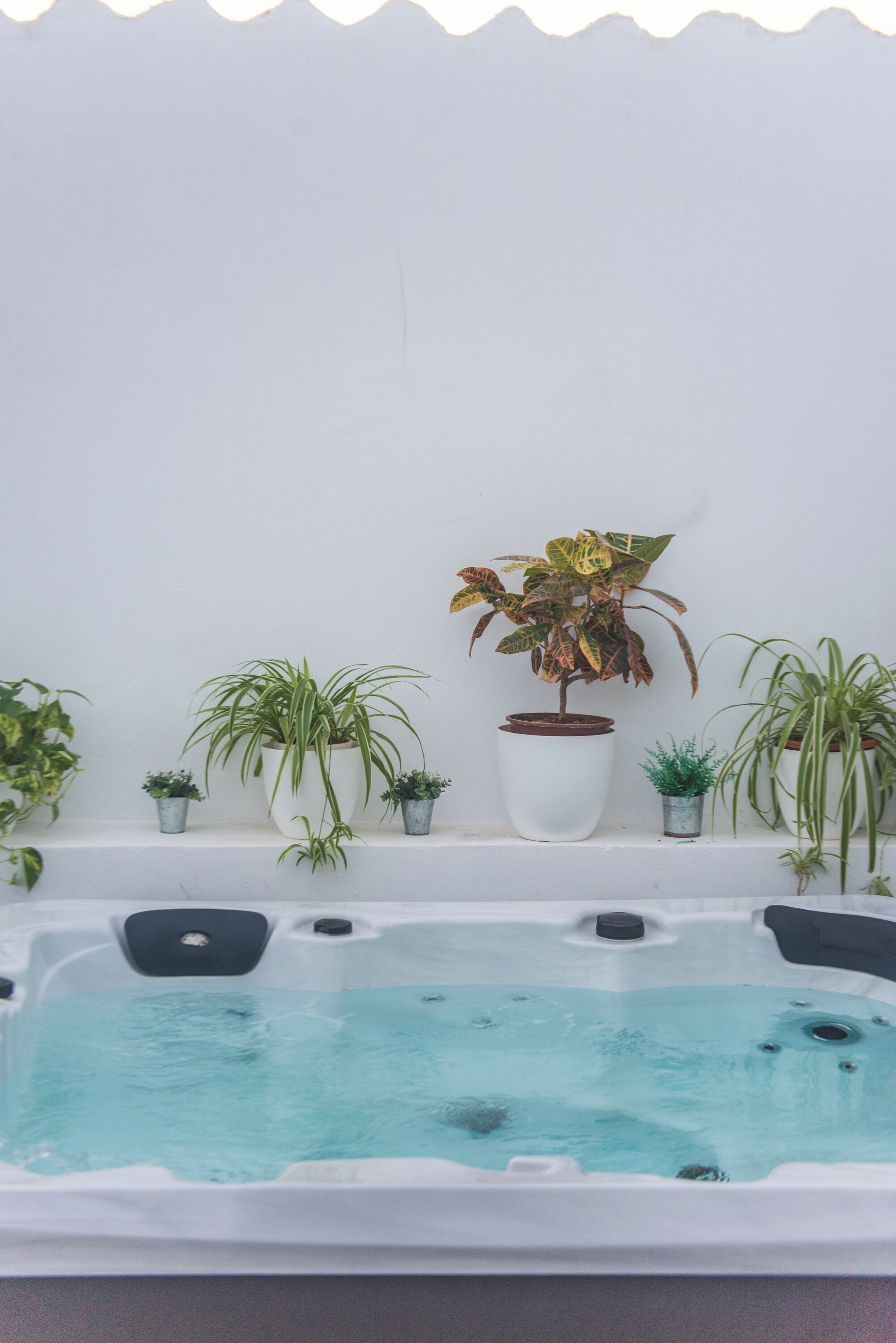 Bồn tắm spa trong nhà