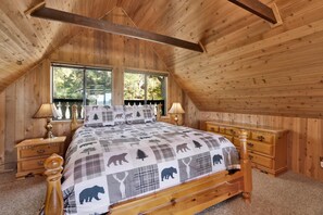 Cabin, nhiều giường, sân hiên, quang cảnh núi (2494) | 4 phòng ngủ, trang trí khác biệt