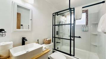 Cabin, Multiple Beds, Hot Tub, Mountain View (2492) | Bathroom | Designer toiletries, towels, toilet paper