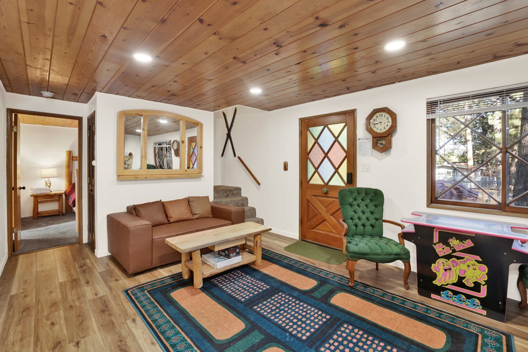 Cabin, Multiple Beds, Hot Tub, Mountain View (2492) | Living area