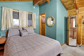 Cabane, plusieurs lits, patio, vue montagne (2483) | 2 chambres, décoration personnalisée, ameublement personnalisé