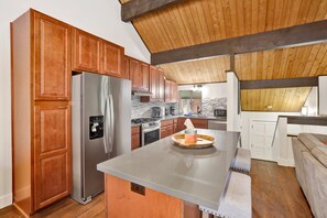 Condo, Multiple Beds, Patio, Mountain View (2256) | Private kitchen | Coffee/tea maker - Q's Ski House #2256 (Big Bear Lake)