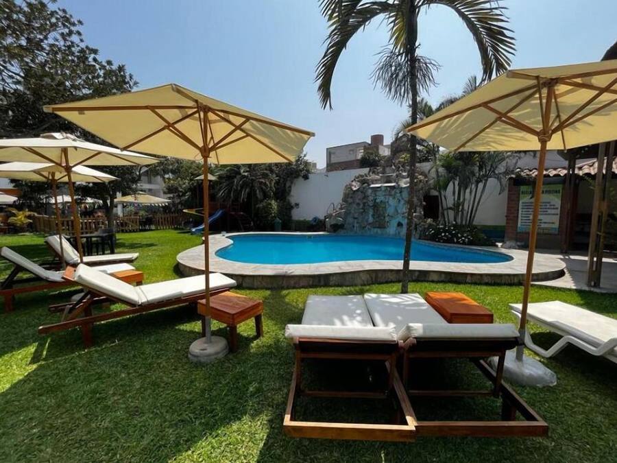 Fassade der Unterkunft