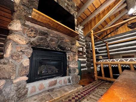 Interior. Famous Historic Cowboy Cabin
