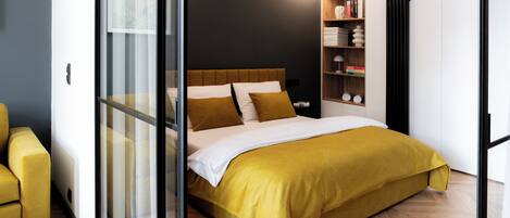 1 sovrum, ljudisolering och gratis wi-fi