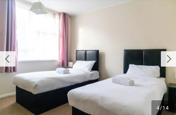 2 habitaciones, wifi gratis y ropa de cama
