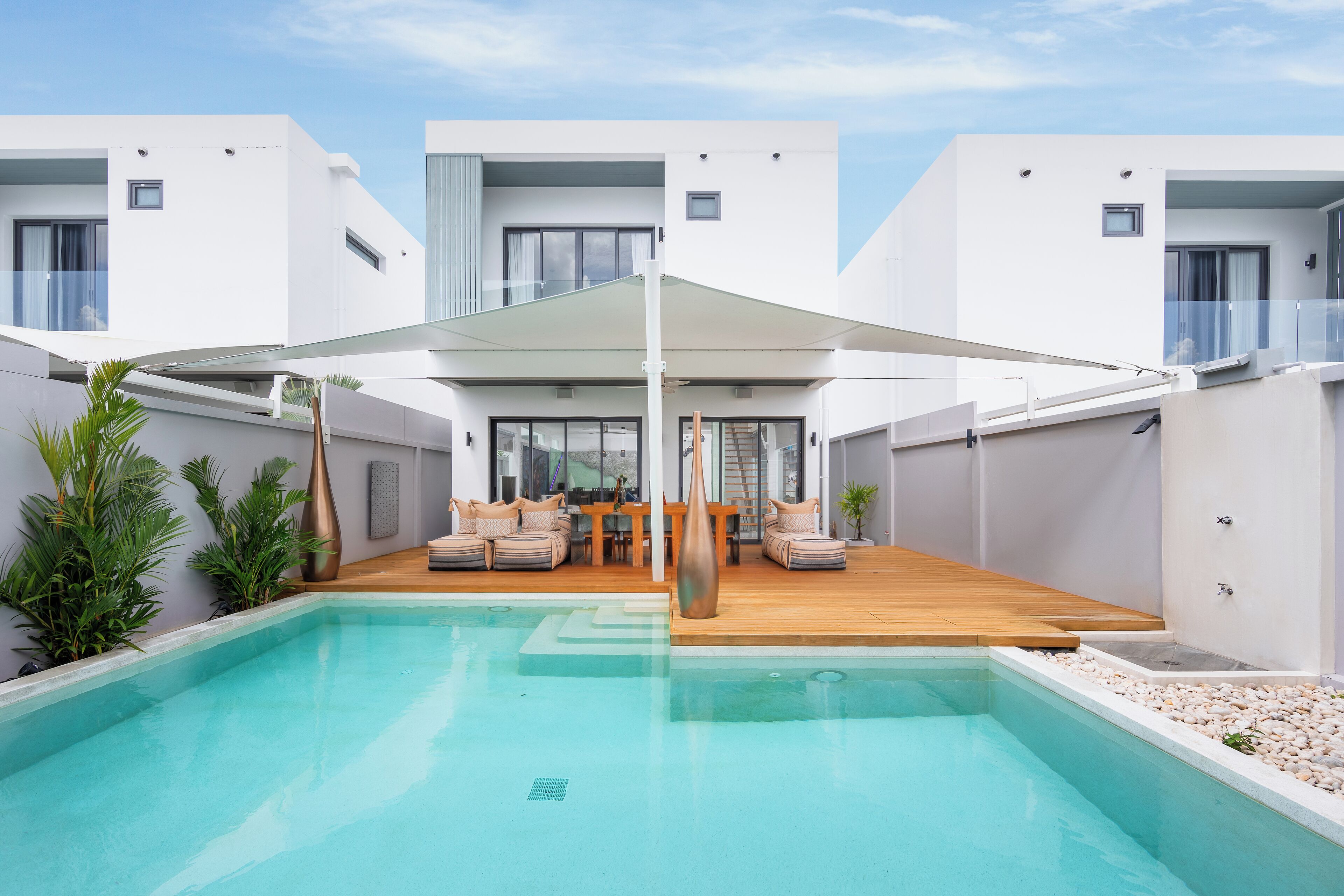 Villa Luxe, vue piscine | Piscine privée