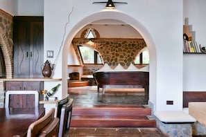 Interior - Casa Water Hawk Mayan inspired House Private Estate Avocado Farm (Antigua)