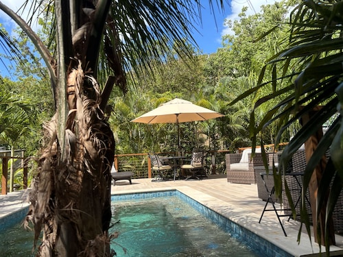 Sol Cottage Villa 2 BR 1 BA private pool lush landscaping ACs & new generator