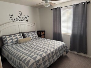 3 bedrooms, iron/ironing board, travel cot, free WiFi