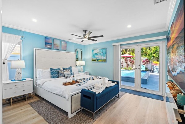 4 bedrooms, iron/ironing board, travel cot, free WiFi