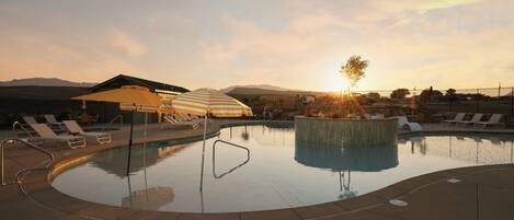 Piscine chauffée
