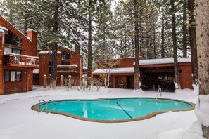 Indoor pool - NEW! Woodlands #40 (3-Bedroom Condo) with Pool - Pets Allowed (Mammoth Lakes)